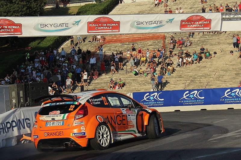 Simone Campedelli, Tania Canton, Ford Fiesta R5, Orange1 Racing