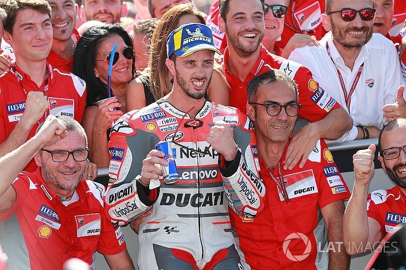 Ganador, Andrea Dovizioso, Ducati Team