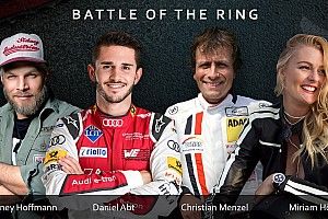 Battle of the Ring: Promi-Vierkampf auf ADAC SimRacing Expo