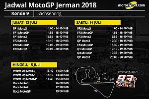 Jadwal lengkap MotoGP Jerman 2018