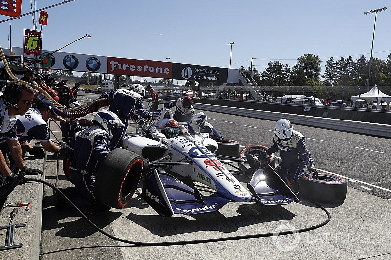 Fittipaldi celebra primer top-10 en Indy: "era el objetivo"
