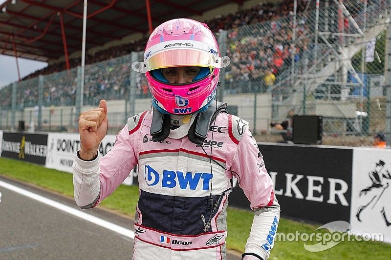 Le troisième Esteban Ocon, Racing Point Force India