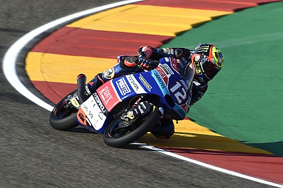 Moto3 Aragon: Bezzecchi voor Bastianini in derde training