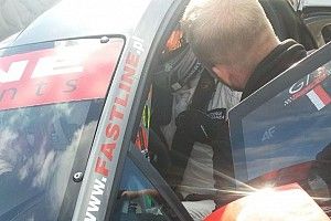 Paolo Ruberti al via dell'ultima gara del Gran Turismo polacco!