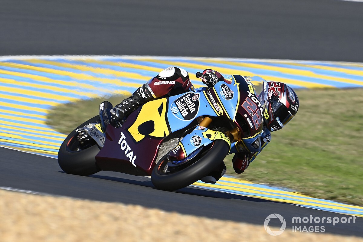 Lowes wint Moto2-race in Le Mans na drama voor Dixon, Roberts