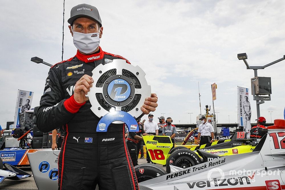 Pole sitter Race 1, Will Power, Team Penske Chevrolet