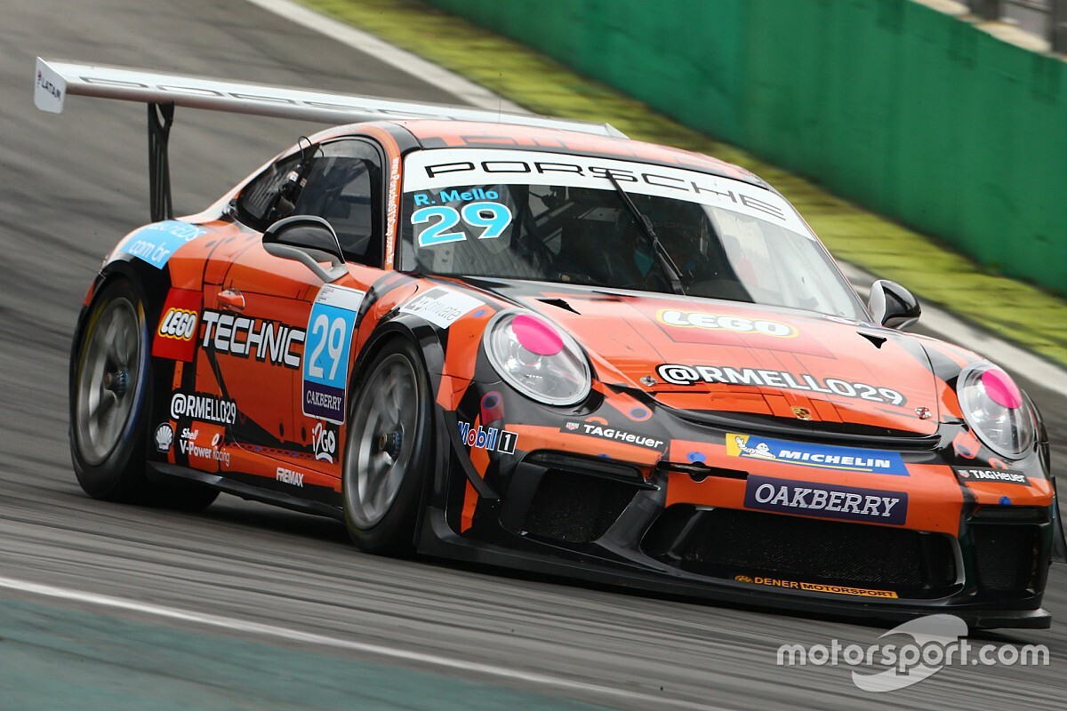 Líder da Porsche Carrera Cup Sport, Rodrigo Mello chega a Goiânia como "vidraça"