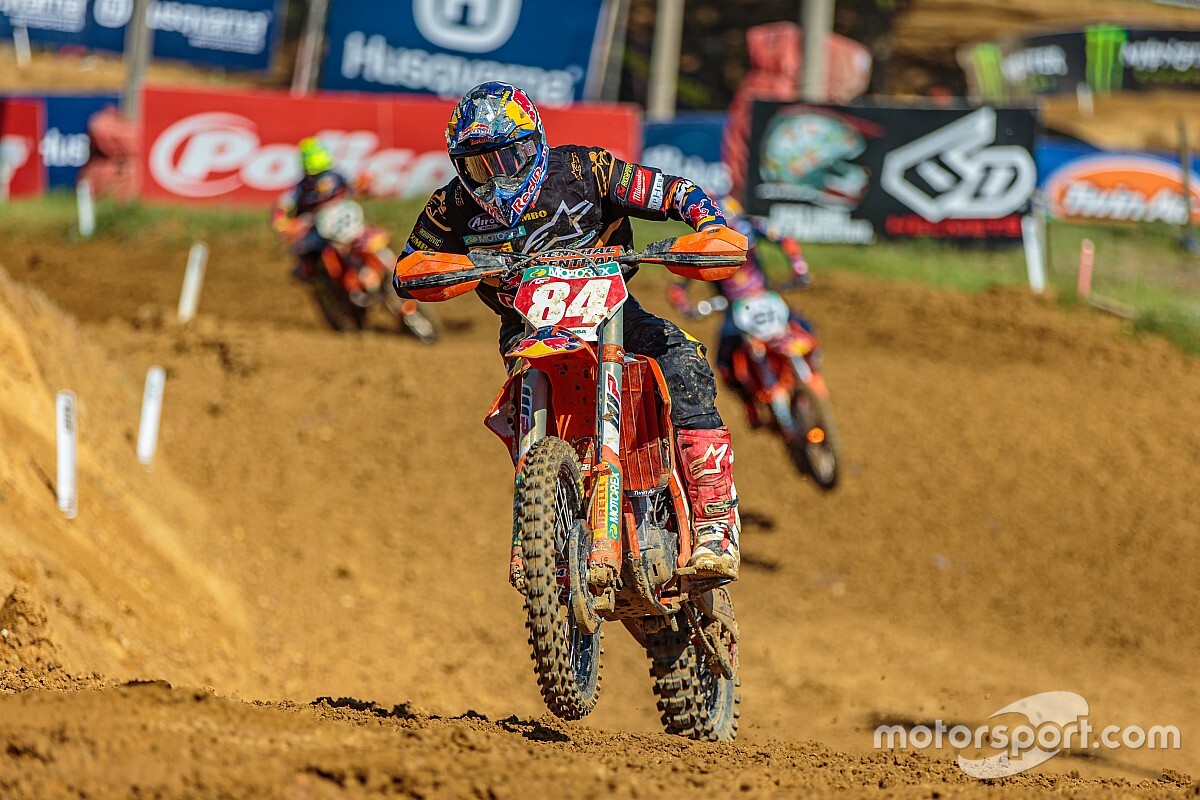 Herlings houdt breukje in de nek over aan crash in Faenza