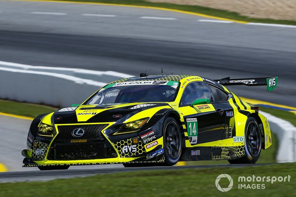 #14 AIM Vasser Sullivan Lexus RC-F GT3, GTD: Jack Hawksworth, Michael De Quesada, Daniel Morad