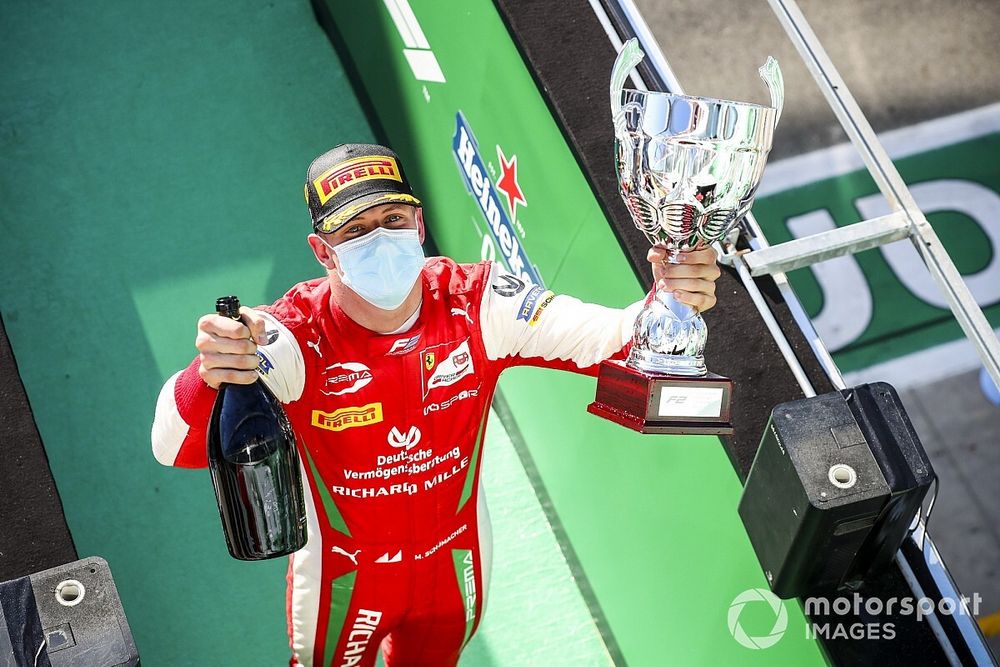 Race winner Mick Schumacher, Prema Racing