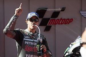 Morbidelli, Quartararo y Rossi en la primera línea en Barcelona
