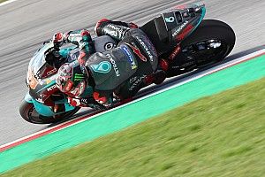 Barcelona MotoGP: Quartararo leads Vinales in FP3