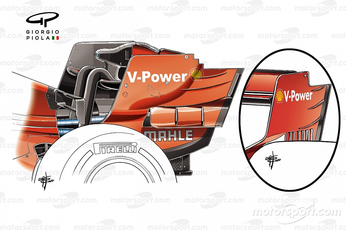 Teknik analiz: Ferrari'nin Eifel GP güncellemeleri