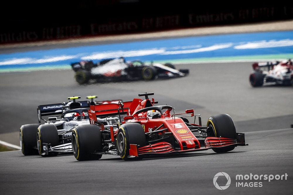 Sebastian Vettel, Ferrari SF1000, Pierre Gasly, AlphaTauri AT01