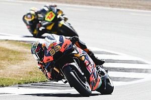 Brad Binder s'est "vraiment raté" dans son choix de pneu