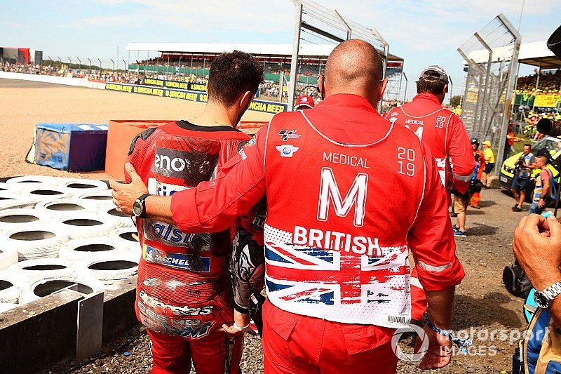 Dovizioso még az eszméletét is elvesztette, de most újra motorra ülne