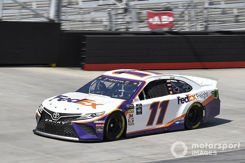  Denny Hamlin, Joe Gibbs Racing, Toyota Camry FedEx Freight