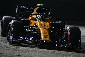 Norris blames "brain fade" for "awful" Q3 lap
