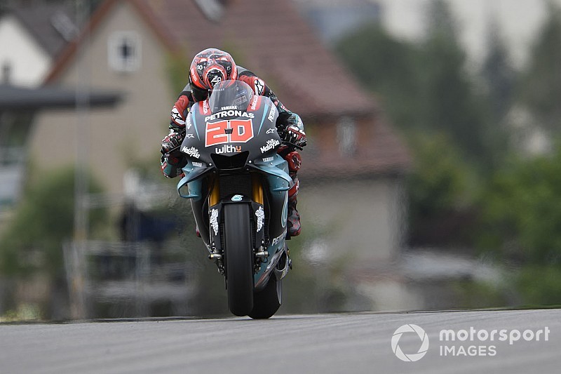 MotoGP FT1 am Sachsenring: Quartararo knackt Marquez-Zeit