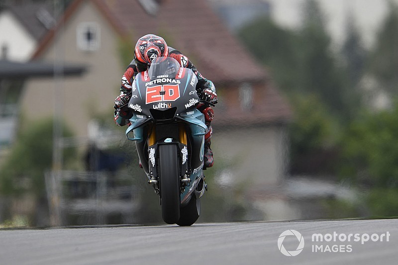 MotoGP FT1 am Sachsenring: Quartararo knackt Marquez-Zeit
