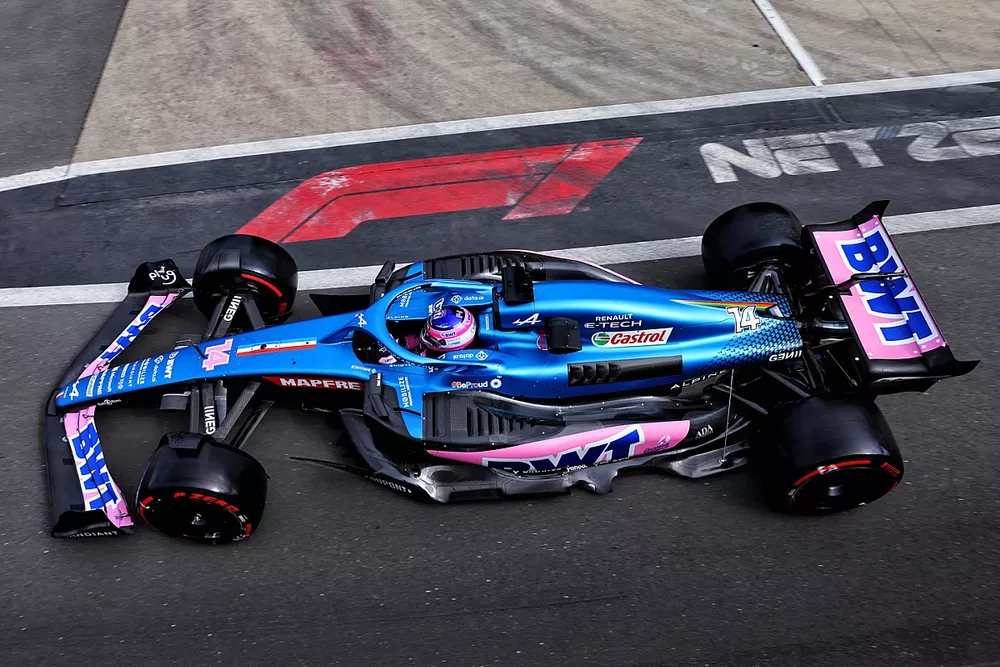 Fernando Alonso, Alpine A522