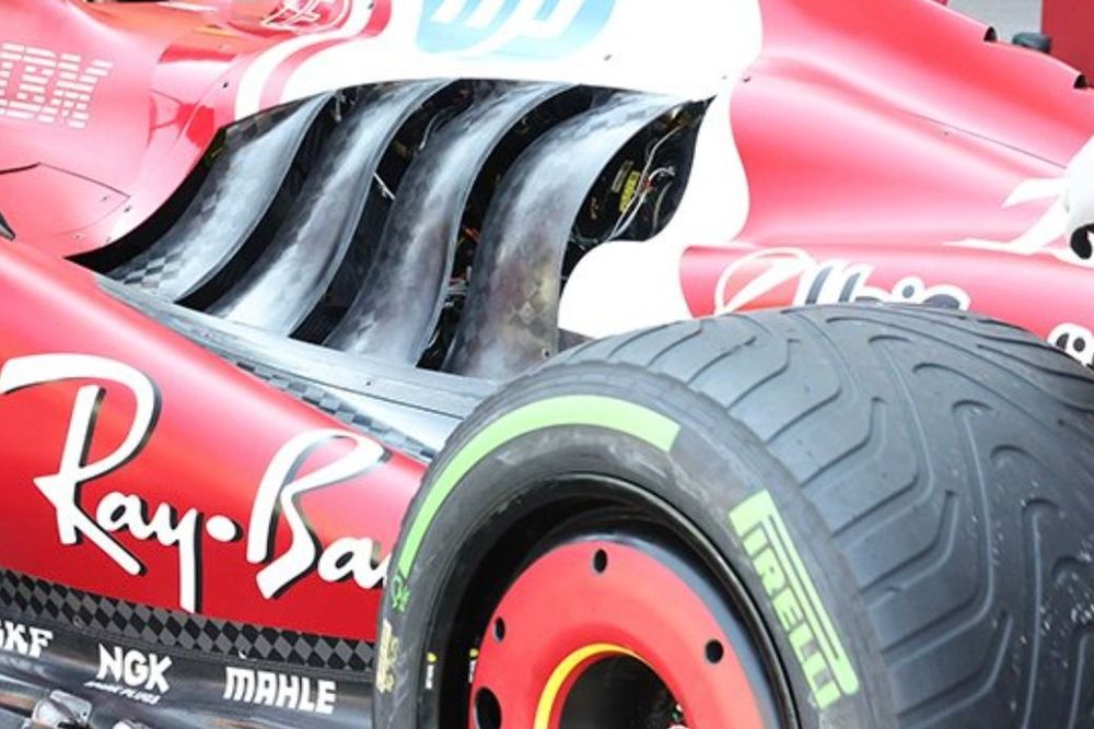 Ferrari SF-25: detalle técnico