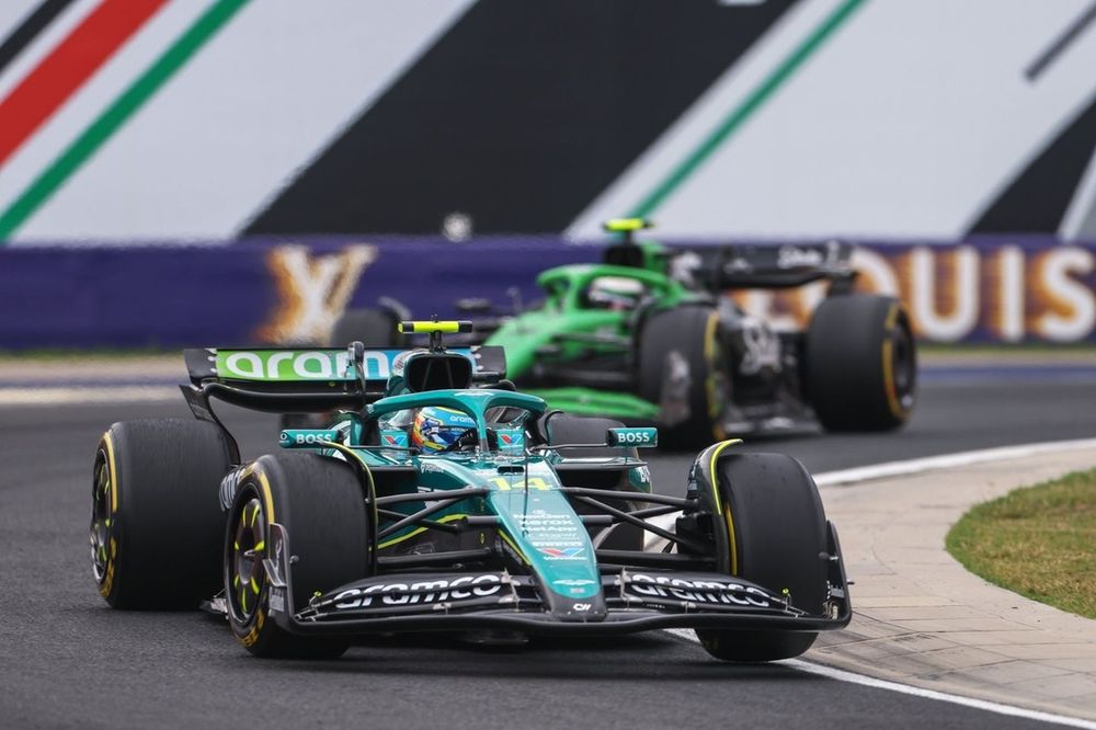 Fernando Alonso, Aston Martin Racing, Gabriel Bortoleto, Sauber