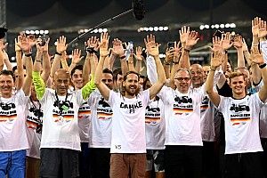 Formula 1 paddock unites for farewell track run with Vettel