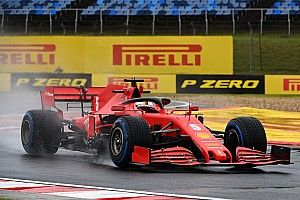 Hungarian GP: Vettel quickest in wet second practice