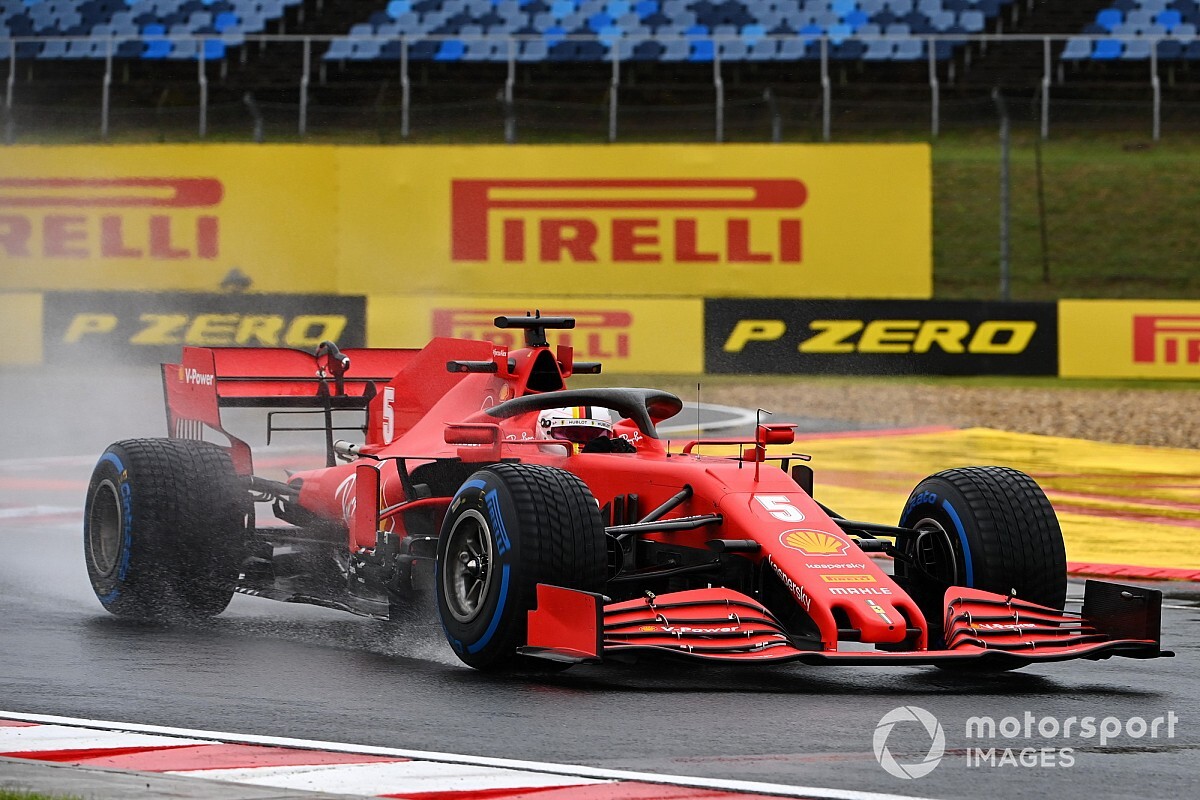 F1, Ungheria, Libere 2: spunta Vettel sul bagnato