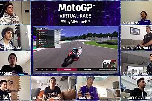 Llega la tercera carrera virtual entre pilotos de MotoGP
