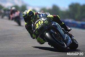 Alex Marquez wint virtueel MotoGP-crashfest, podium voor Rossi