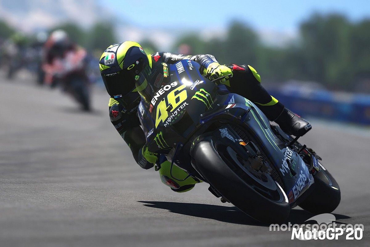 Alex Marquez wint virtueel MotoGP-crashfest, podium voor Rossi