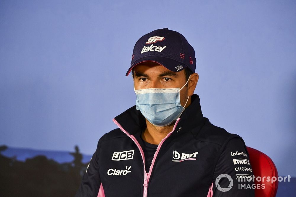 Pérez espera poder “desafiar a los tres mejores” en la F1 2020