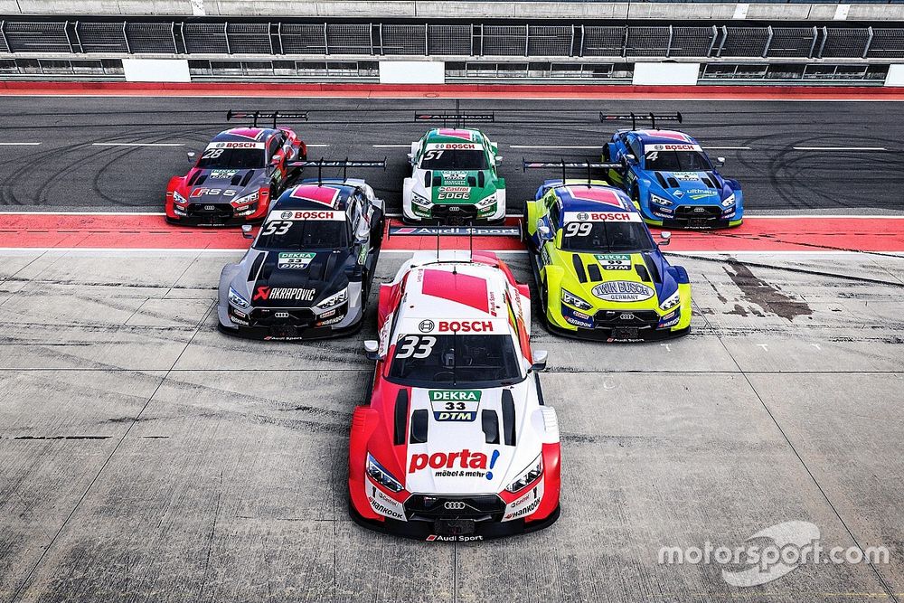 Las decoraciones oficiales de Audi para el DTM 2020