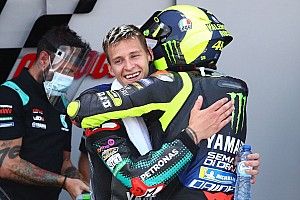 Quartararo: sentí la presión de reemplazar a Rossi en Yamaha