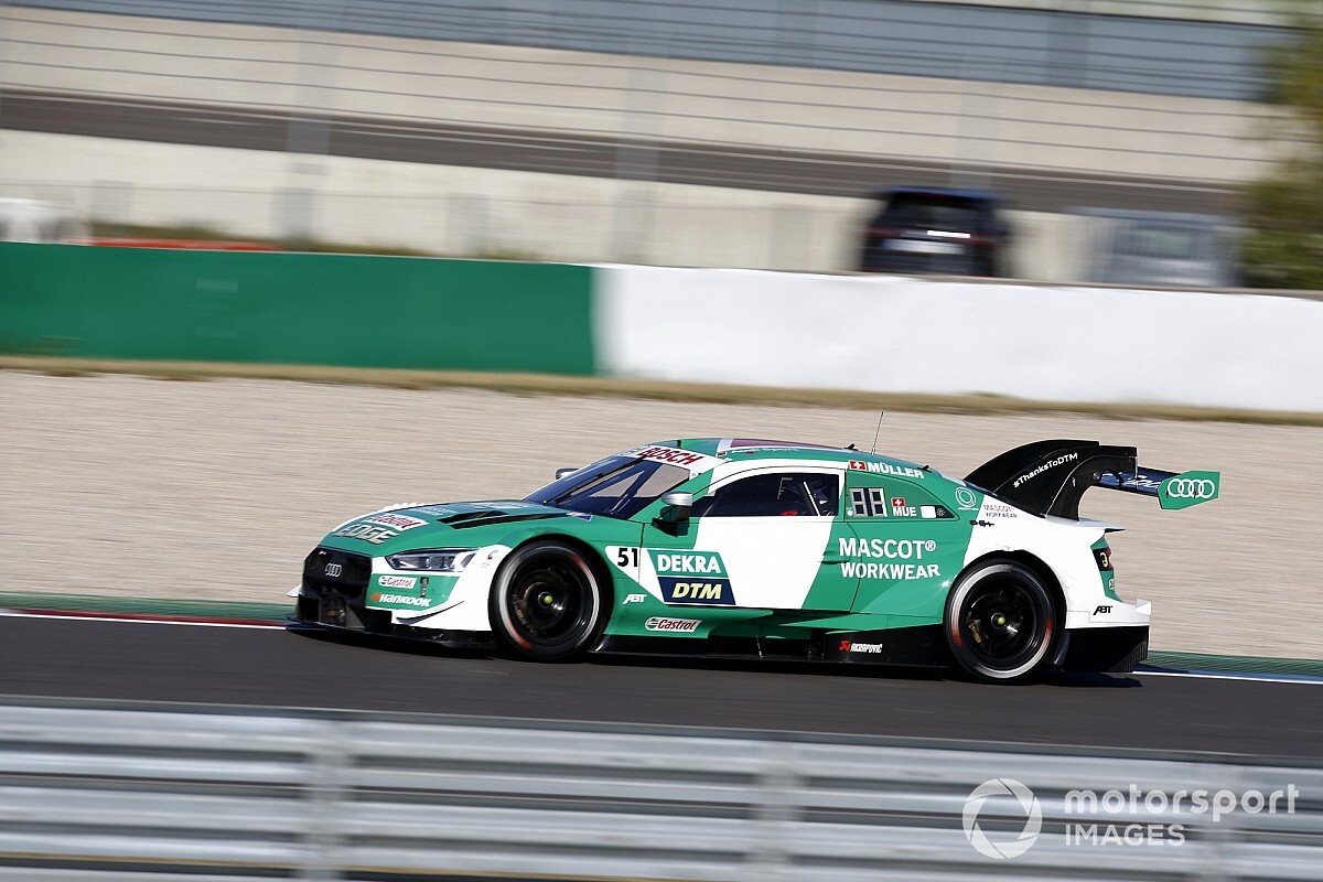 DTM Lausitzring: Yağmurlu sıralama seansında pole pozisyonu Müller'in!