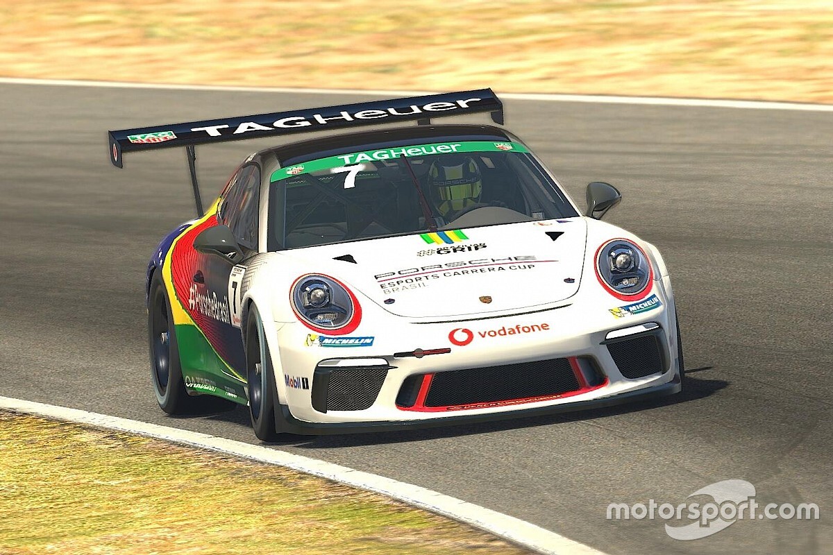 Giassi supera expectativas em estreia no Mundial de eSports da Porsche