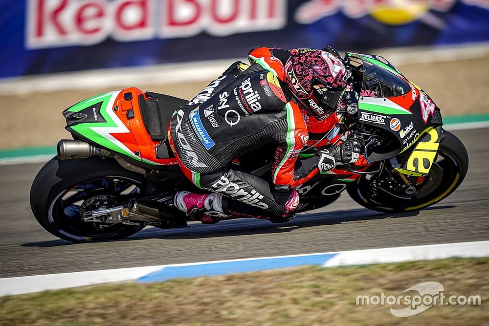 Espargaró rassuré par la comparaison entre l'Aprilia et la Honda