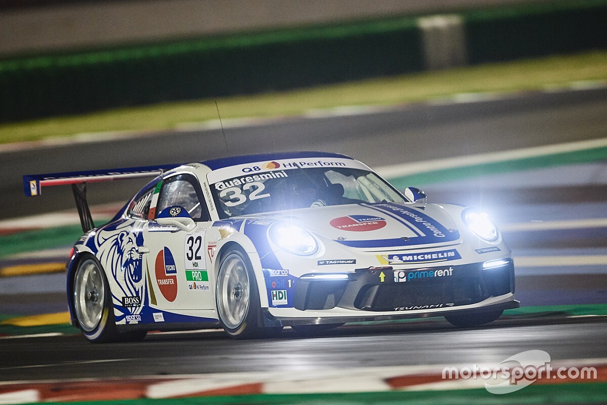 Carrera Cup Italia, Quaresmini "illumina" la notturna di Misano