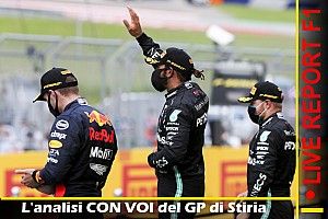 LIVE Report F1: commentiamo CON VOI il GP di Stiria