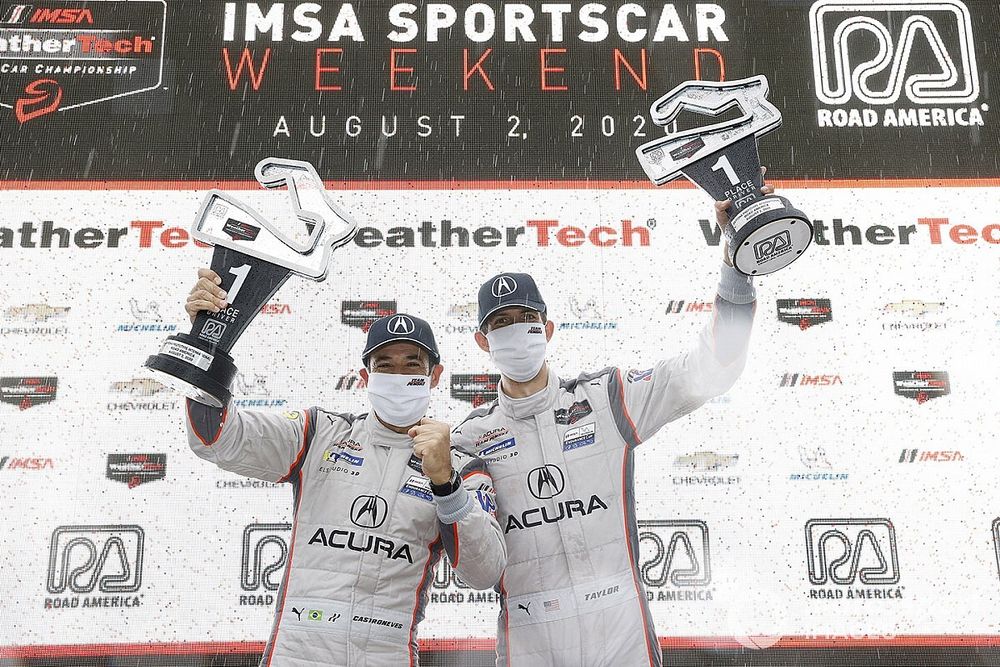 DPi cagadores #7 Acura Team Penske Acura DPi: Ricky Taylor, Helio Castroneves