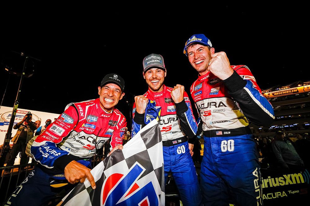 #60 Meyer Shank Racing w/ Curb Agajanian Acura ARX-06: Tom Blomqvist, Colin Braun, Helio Castroneves