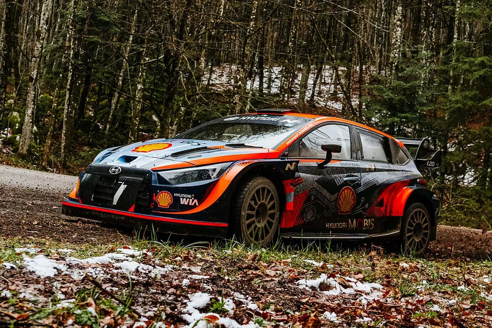Oliver Solberg, Elliott Edmondson, Hyundai i20 N Rallly1