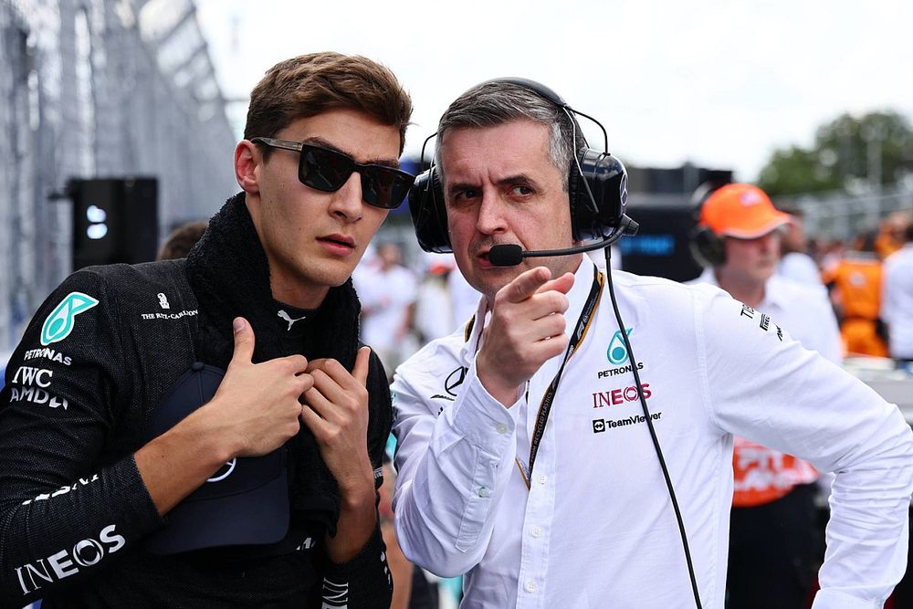 La demostración de que Russell gana peso en Mercedes
