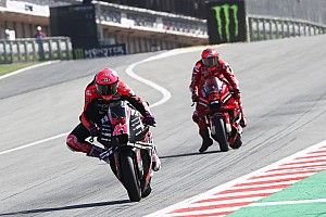 Aprilia 1-2 aan het eind van tweede training in GP van Barcelona