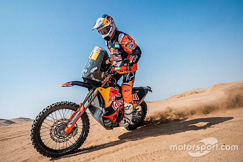Dakar, Moto, Tappa 1: Price primo "re d'Arabia"