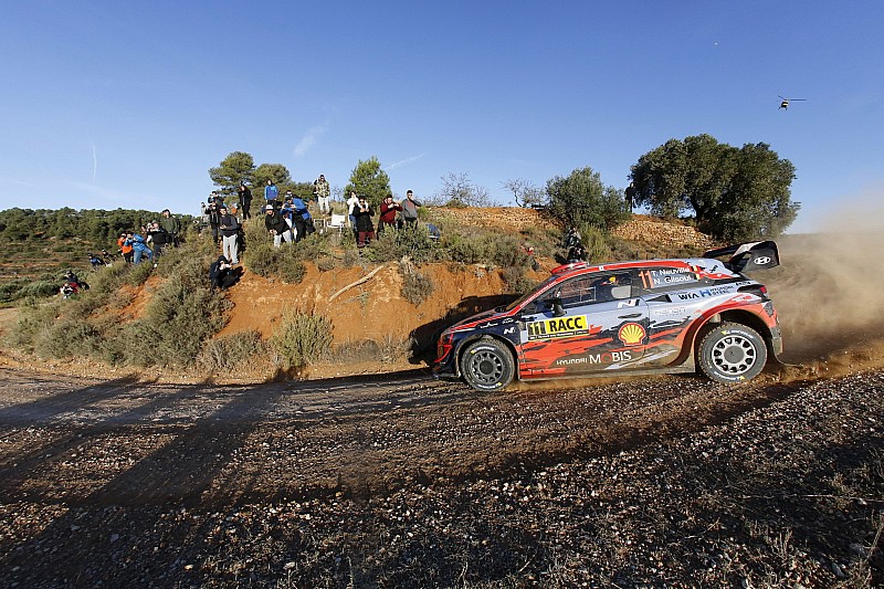 Tanak amenaza a los Hyundai en el Rally de Catalunya