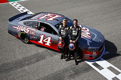 GALERIA/VÍDEOS: Veja como foi a experiência dos pilotos da Haas F1 em carro da NASCAR