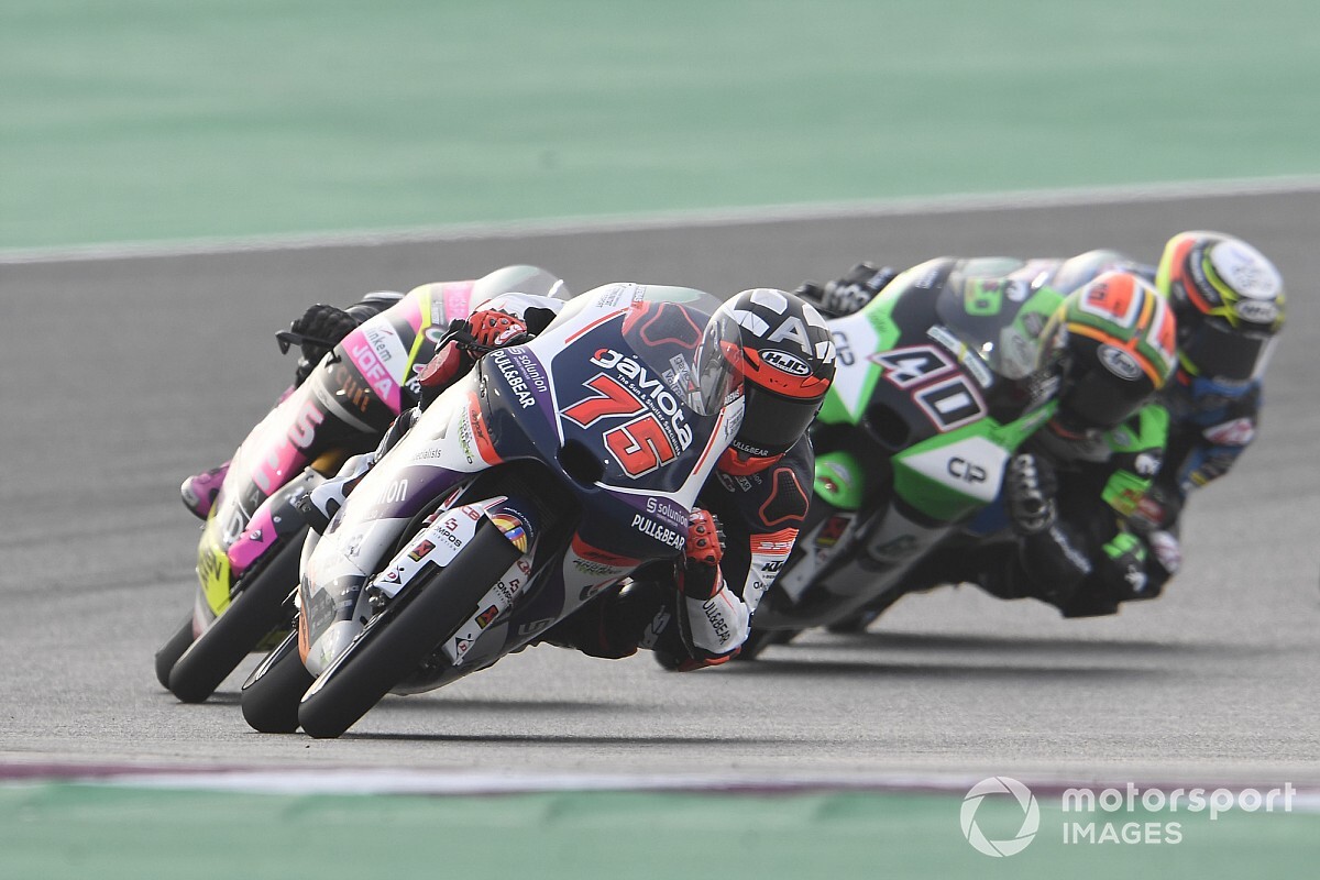Victoria de Arenas en Moto3 en Jerez